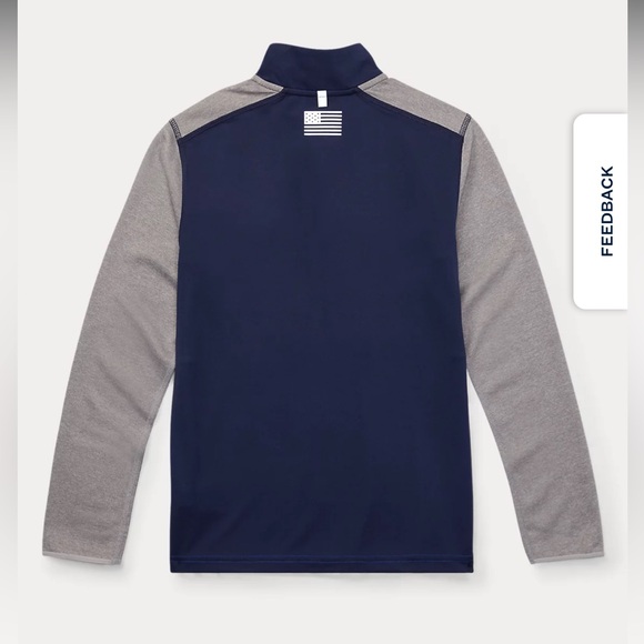 Ralph Lauren Boys Performance Half-Zip Pullover - Picture 2 of 8